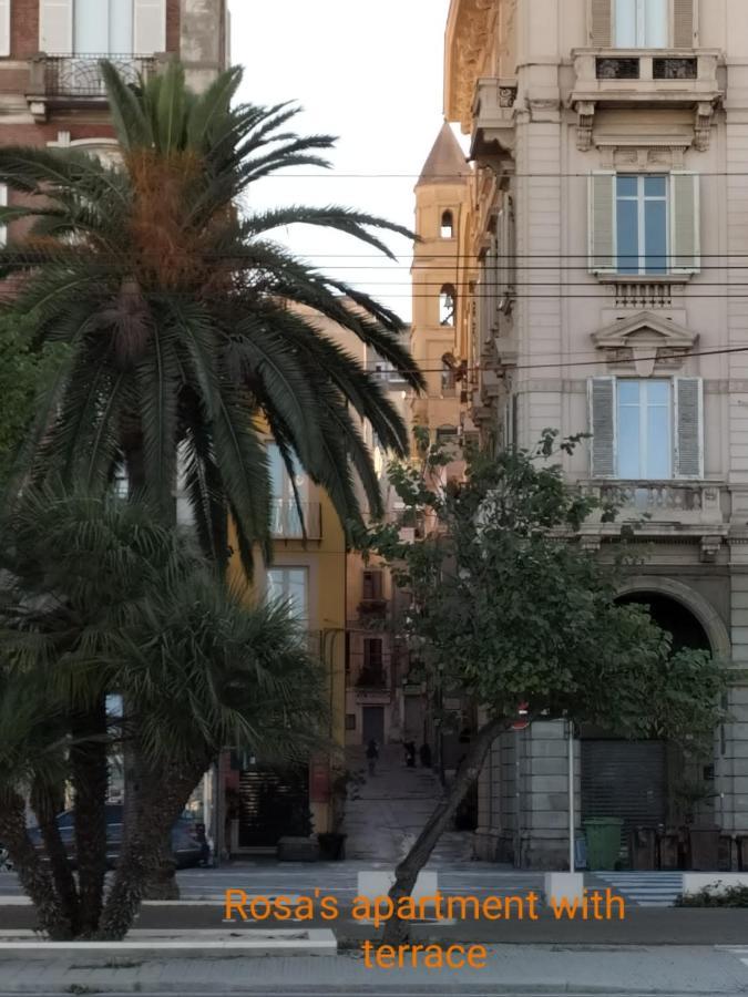 Rosa'S Apartment With Terrace Cagliari Ngoại thất bức ảnh